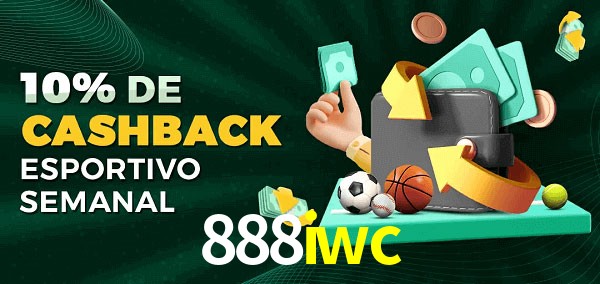 10% de bônus de cashback na 888iwc